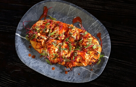 Buffalo Chicken Flatbread