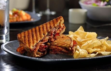 Blackberry, Bacon & Jalapeno Panini